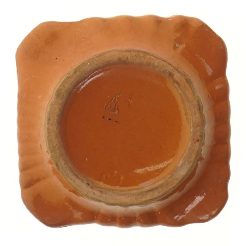 Knabstrup askebæger fra ca 1940 (str. 15x15 cm)