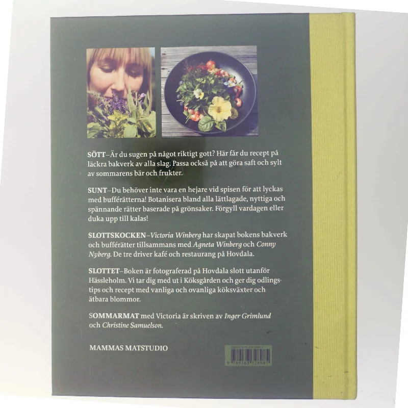 Sommarmat med Victoria: Sött, Sunt och Grönt af Inger Grimlund (Bog)