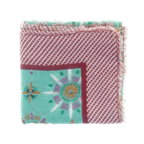 Mønstret tørklæde fra Beck Söndergaard (str. 120 x 150 cm)