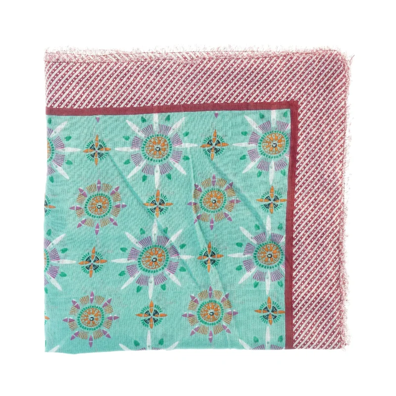 Mønstret tørklæde fra Beck Söndergaard (str. 120 x 150 cm)