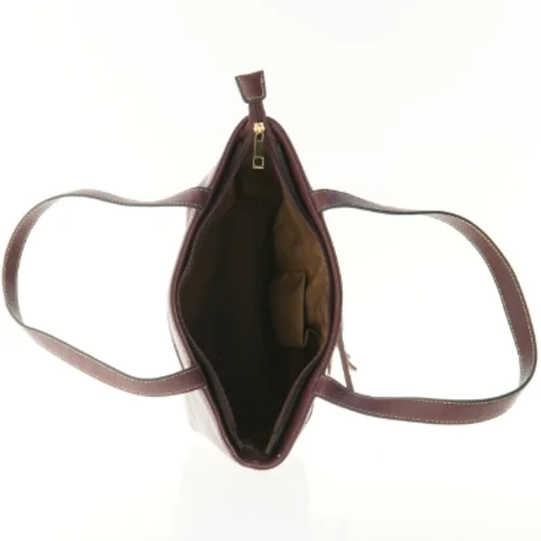 Lædertaske (str. 33 x 23 cm)