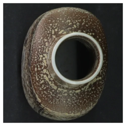 Keramikvase 719/3207 fra Royal Copenhagen (str. H 14 cm)