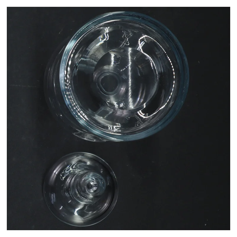 Glaskaraffel med prop (str. 20 cm)