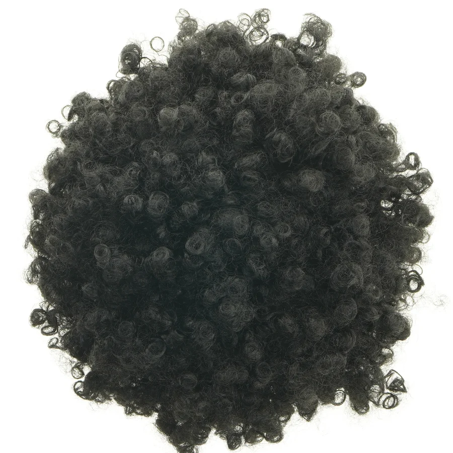 Sort paryk (str. Ø 30 cm)