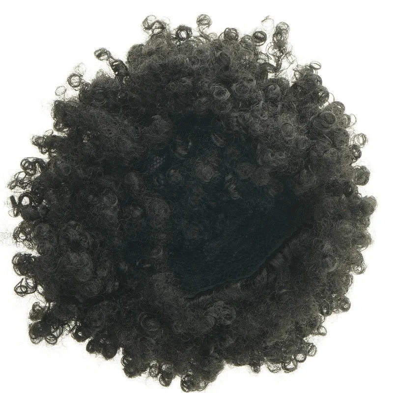 Sort paryk (str. Ø 30 cm)