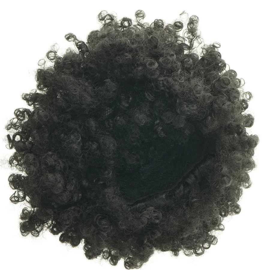 Sort paryk (str. Ø 30 cm)