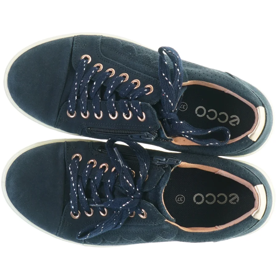 Brugte mørkeblå sneakers fra Ecco (str. 37 cm)