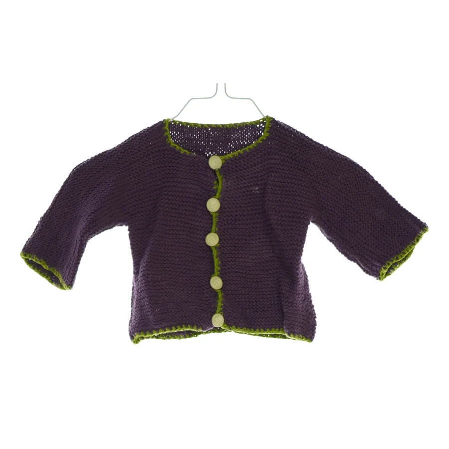 Hjemmestrikket cardigan (str. ca. 68)