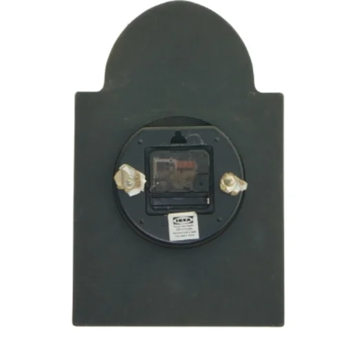 Vægur med blomsterdekoration fra IKEA (str. 30x19,5 cm)