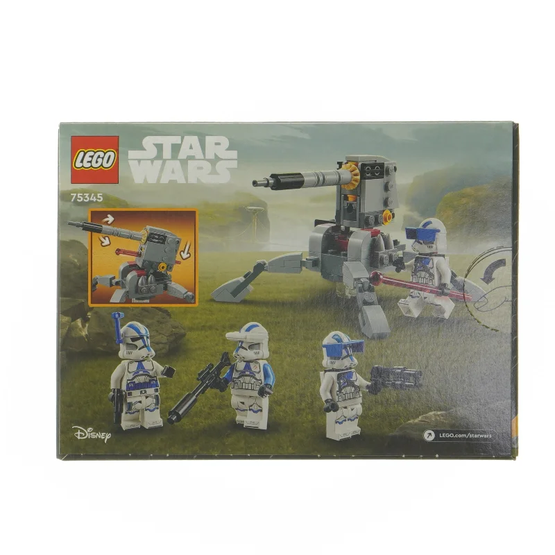 LEGO Star Wars 501st Clone Troopers Battle Pack fra Lego (str. 14x4,5x19 cm)