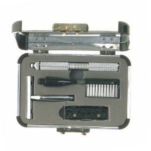Rejsesæt til barbering fra WT (str. 2,5x10,5x7,5 cm)