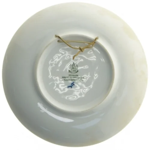 Juleplatte 1963 fra B&G (str. Ø 18 cm)