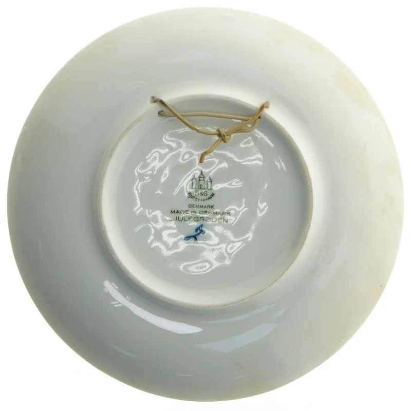 Juleplatte 1963 fra B&G (str. Ø 18 cm)