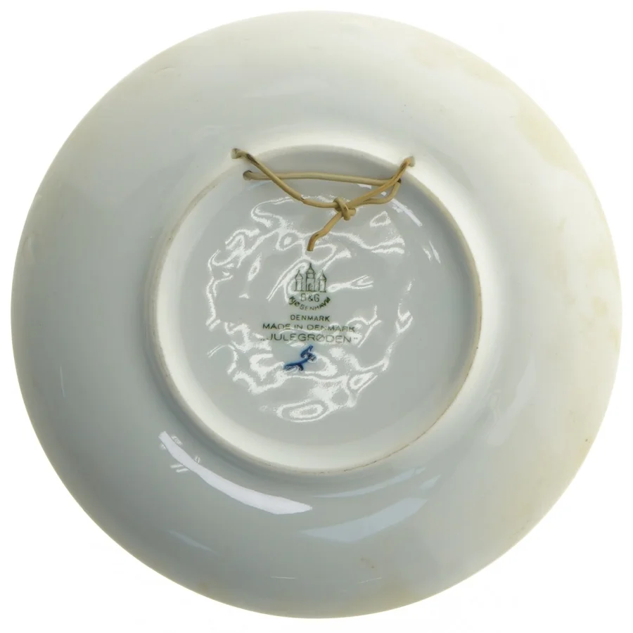 Juleplatte 1963 fra B&G (str. Ø 18 cm)