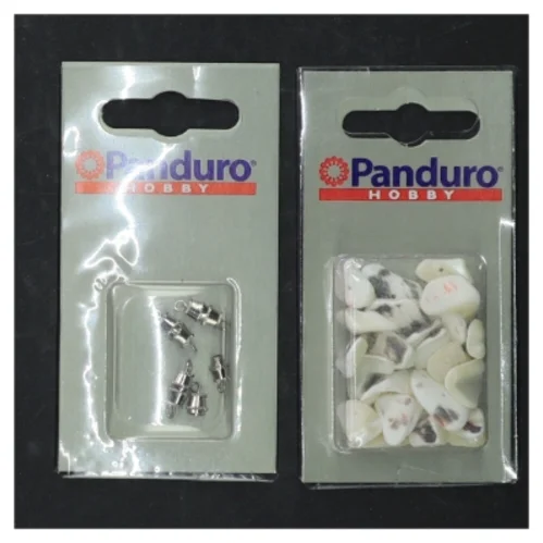 Smykkedele fra Panduro Hobby (str. 25 styk. og 5 styk)