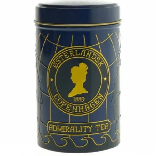 Østerlandsk Copenhagen tedåse (str. Ø. 8,5 cm. længde. 15 cm)