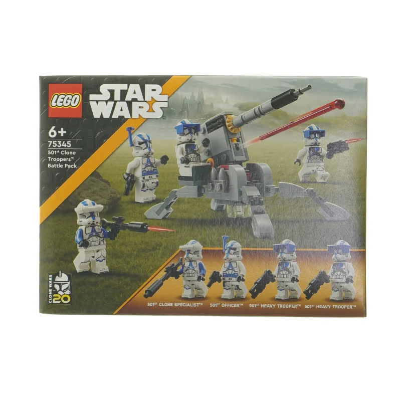 LEGO Star Wars 501st Clone Troopers Battle Pack fra Lego (str. 14x4,5x19 cm)