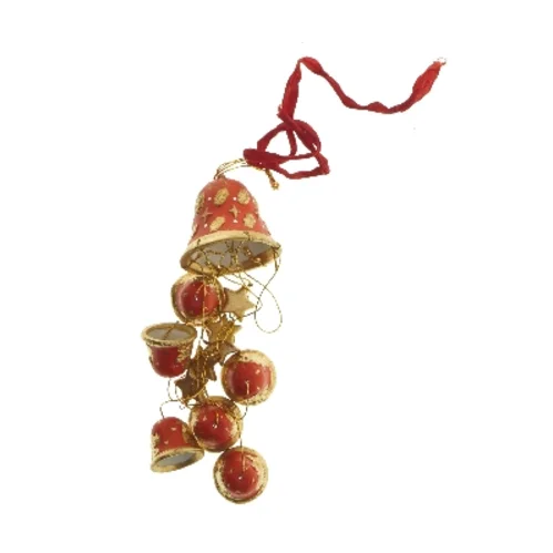 Juleophæng med klokker (str. 35 cm)