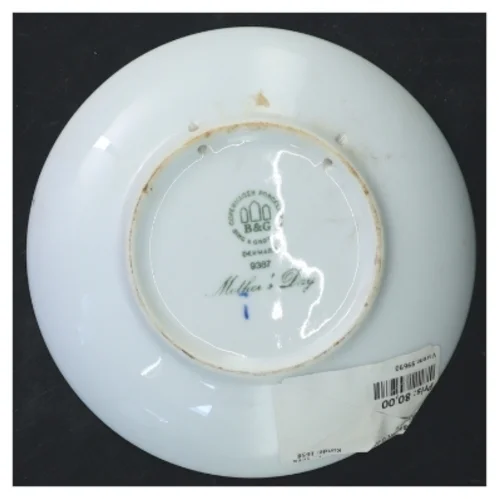 B&G mors dags tallerken 1987 fra Bing & Grøndahl (str. Ø 15 cm)