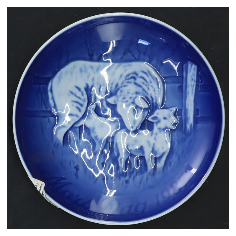 B&G mors dags tallerken 1987 fra Bing & Grøndahl (str. Ø 15 cm)