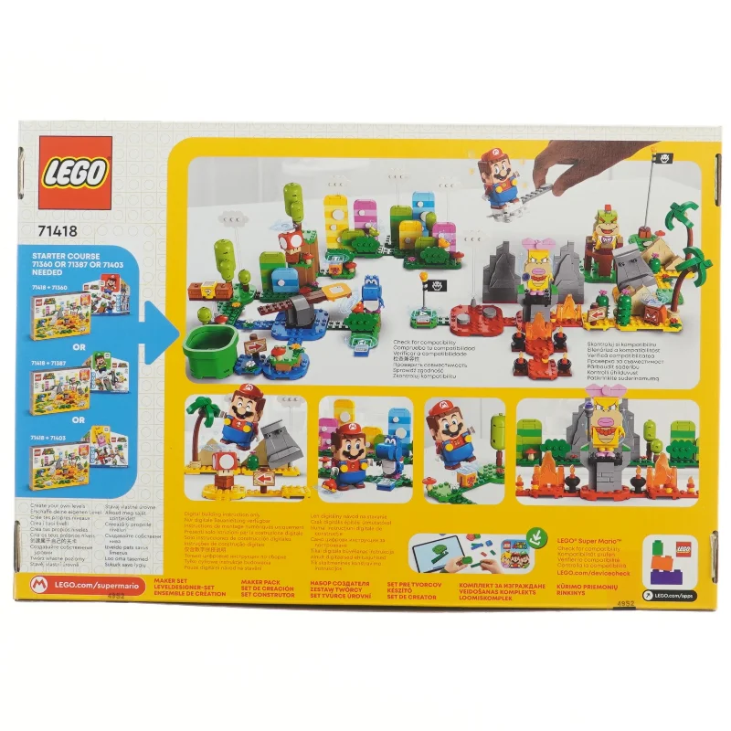 LEGO Super Mario Maker Set fra Lego (str. 38x26 cm)