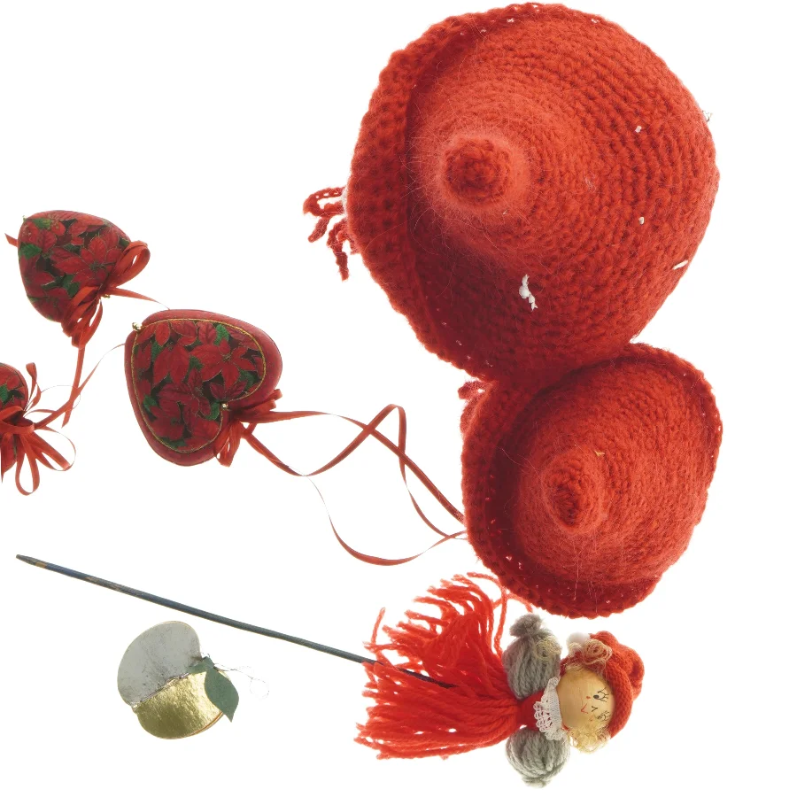 Hæklede nisser og julepynt