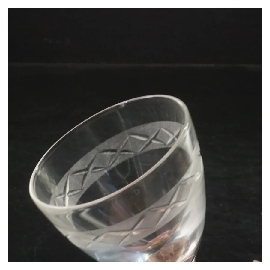 Sæt med 6 små glas (str. 9 cm)