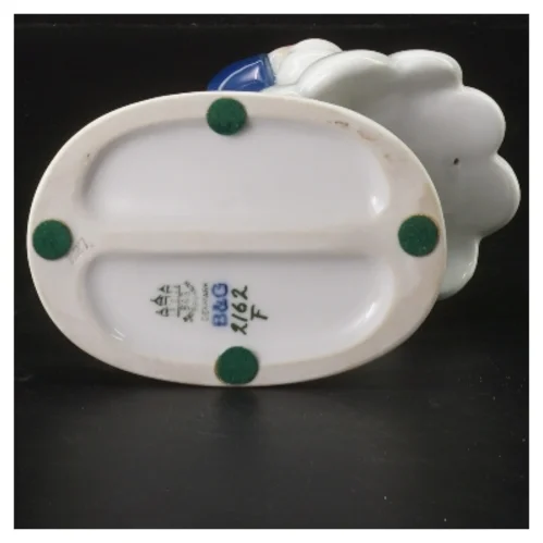 Porcelænsfigur af dansende par fra B&G (str. 19 cm)