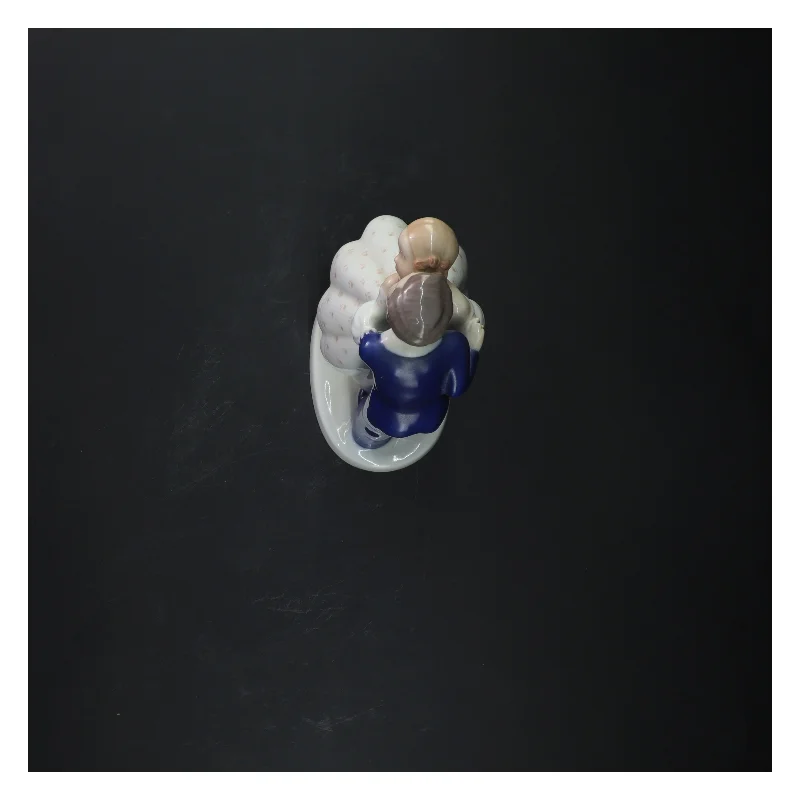 Porcelænsfigur af dansende par fra B&G (str. 19 cm)