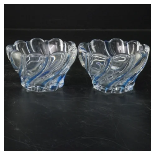 Retro glas skåle (str. 6x11 cm)