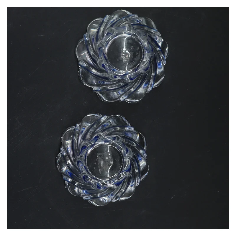 Retro glas skåle (str. 6x11 cm)