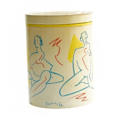 Kunstdåse irma (str. Ø. 11,5 cm. længde. 15 cm) fra Irma