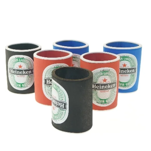 Heineken øl sæt (str. Ø 8 cm længde 11 cm) fra Heineken