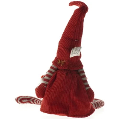 Juledekoration nissefigur i stof (str. 28 cm)