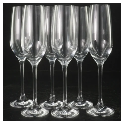 Champagneglas fra De (str. Ø 5 cm. længde, 24 cm)