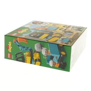 LEGO Duplo lastbil og gravemaskine fra Lego (str. 26x9,5x28 cm)