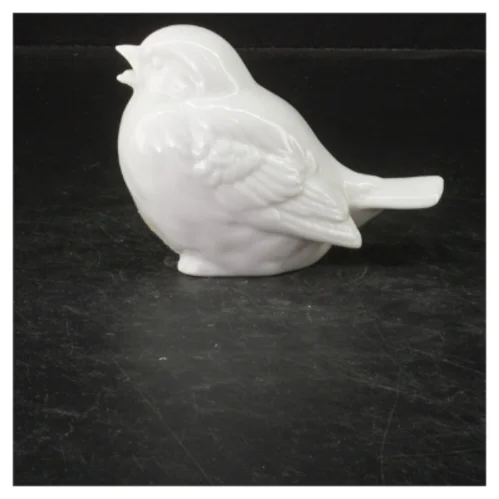 Porcelænsfigur spurv (str. 12 cm)