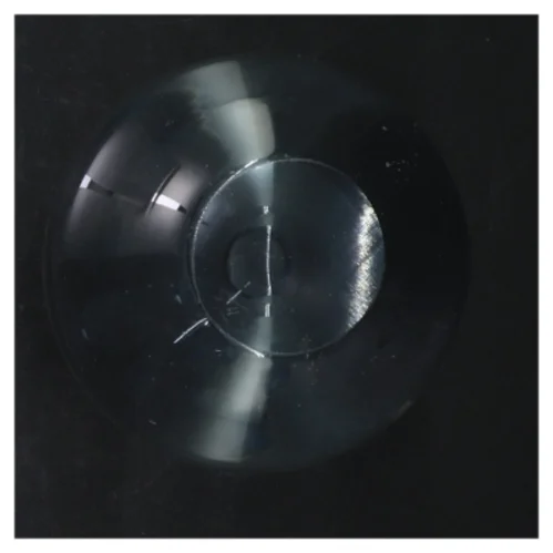 Glasvase (str. Ø 9 cm. længde. 13 cm)