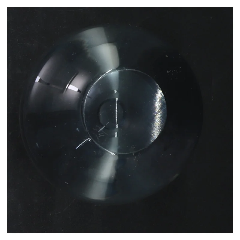 Glasvase (str. Ø 9 cm. længde. 13 cm)