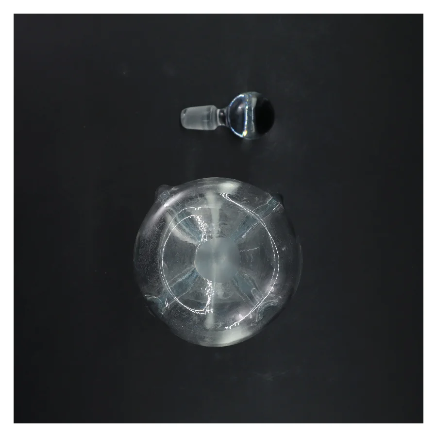 Glaskaraffel med prop fra Holmegaard (str. 26x12 cm)