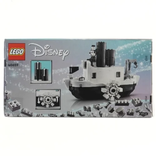 LEGO Disney Mini Steamboat Willie sæt fra Lego (str. 26x14 cm)