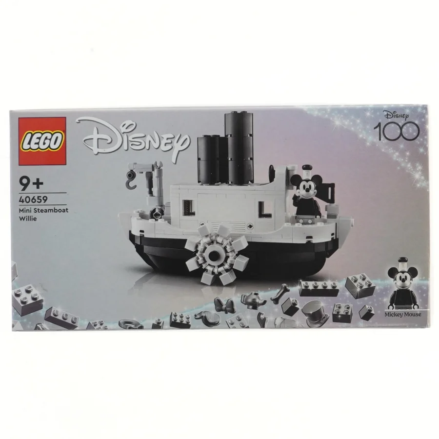 LEGO Disney Mini Steamboat Willie sæt fra Lego (str. 26x14 cm)
