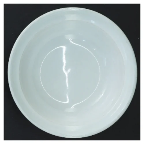 Hvid porcelænsskål fra B&G (str. Ø 14x4,5 cm)