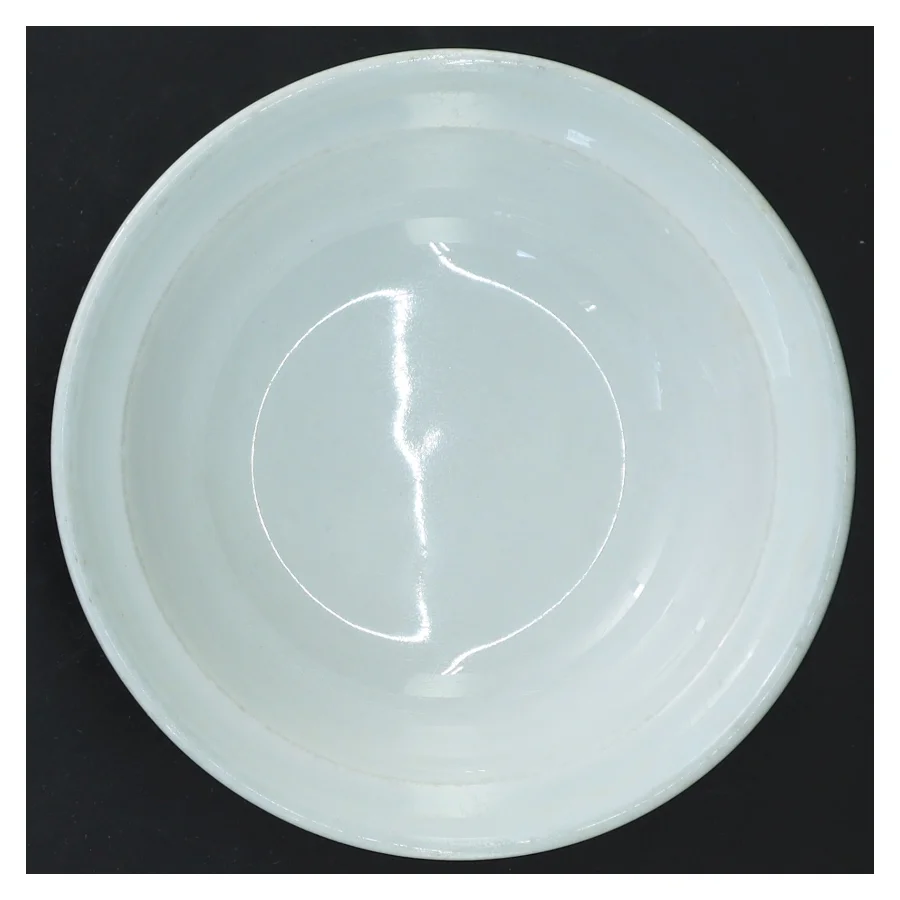 Hvid porcelænsskål fra B&G (str. Ø 14x4,5 cm)