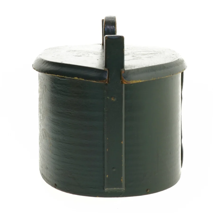 Dekorativ trækasse med låg (str. 27x13 cm)