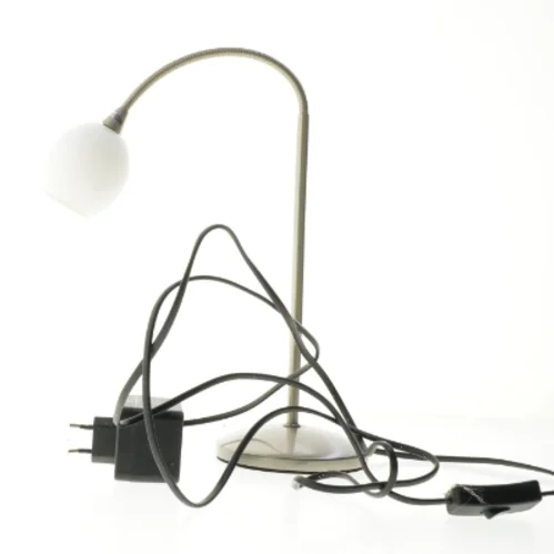 Bordlampe med fleksibel arm (str. 39x13 cm)
