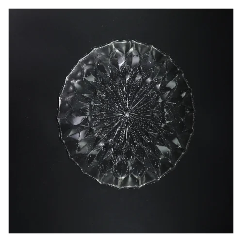 Rundt glasskål (str. Ø 28 cm)