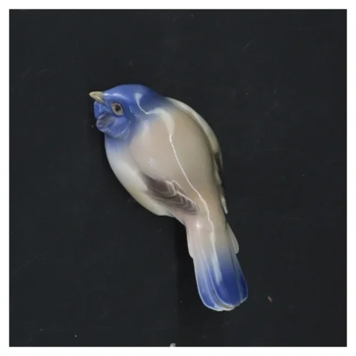 Keramikfugl figur fra B&G (str. 13x11 cm)