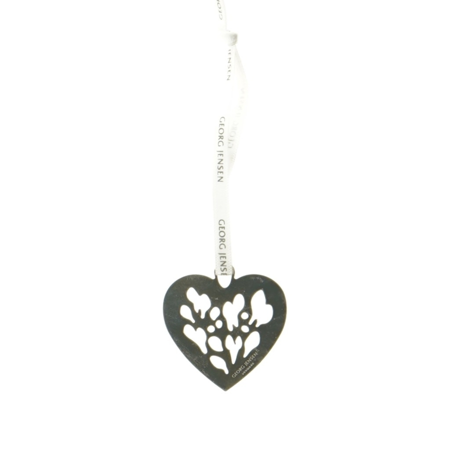 Georg Jensen hjerte ornament fra Georg Jensen (str. 4 cm)
