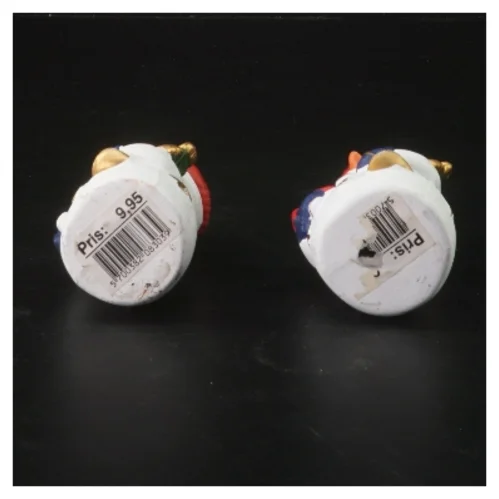 Dekorative snemænd figurer (str. 9,5x6 cm)